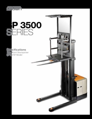 Kommissionierstapler Crown SP 3570F