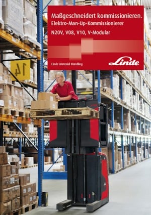 Kommissionierstapler Linde V48 Std.