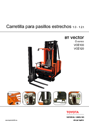 Seitenstapler Elektro BT Vector VCE 100