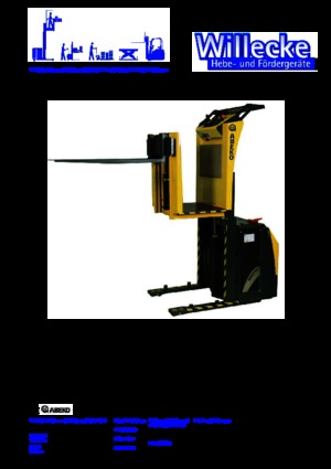 Kommissionierstapler Willecke OPL 10