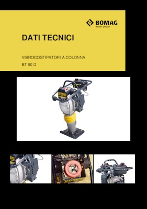 Stampfer, Benzin und Diesel Bomag BT 80 D