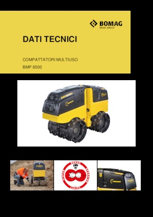 Vibro-Grabenwalzen Bomag BMP 8500