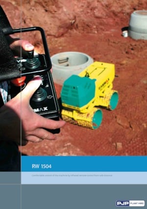 Vibro-Grabenwalzen Rammax RW 1504 HK