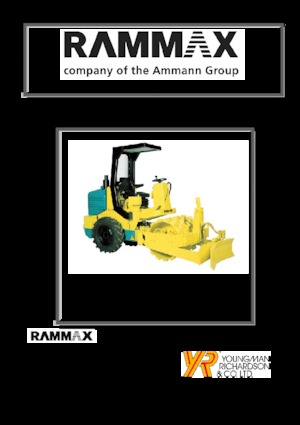 Vibro-Grabenwalzen Rammax RW 1800 SPT