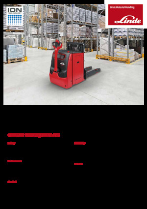 E.-Geh-Hochhubwagen Linde D10