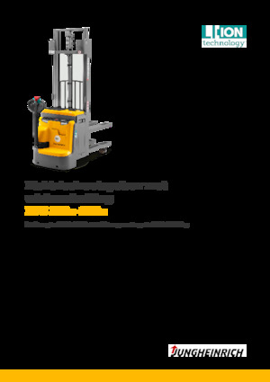 E.-Geh-Hochhubwagen Jungheinrich EJC 212z