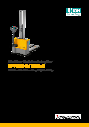 E.-Geh-Hochhubwagen Jungheinrich EJC M10b E Li-Ion