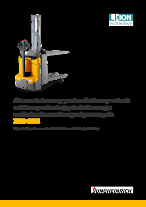 E.-Geh-Hochhubwagen Jungheinrich EJD 118i