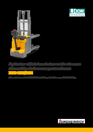 E.-Geh-Hochhubwagen Jungheinrich EJD 120 ZT
