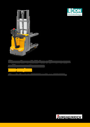 E.-Geh-Hochhubwagen Jungheinrich EJD 120 ZT