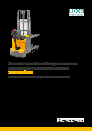 E.-Geh-Hochhubwagen Jungheinrich EJD 120 ZT