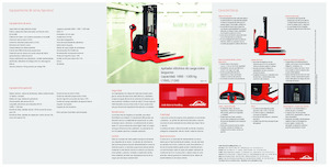 E.-Geh-Hochhubwagen Linde L12AS Triplex 120x50