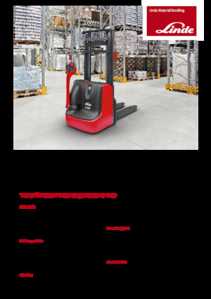 E.-Geh-Hochhubwagen Linde L14C 