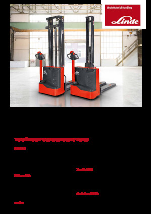 E.-Geh-Hochhubwagen Linde ML10