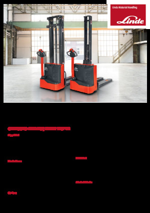 E.-Geh-Hochhubwagen Linde ML10