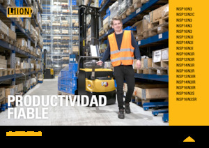 E.-Geh-Hochhubwagen Caterpillar NSP12N3