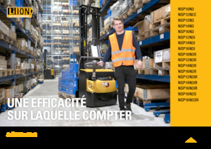 E.-Geh-Hochhubwagen Caterpillar NSP16N3SR