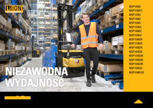 E.-Geh-Hochhubwagen Caterpillar NSP16N3SR