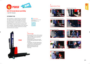 E.-Geh-Hochhubwagen Noblelift PS05F-1300