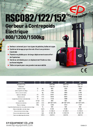 E.-Geh-Hochhubwagen EP RSC122