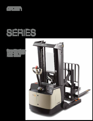 E.-Geh-Hochhubwagen Crown SHR 5540-35 TL