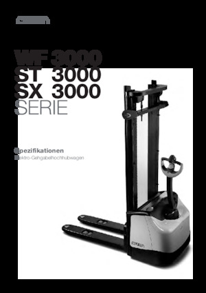 E.-Geh-Hochhubwagen Crown ST 3000N-1.0 TL