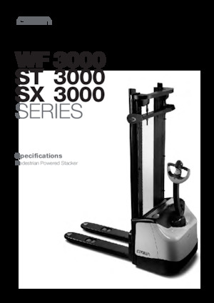 E.-Geh-Hochhubwagen Crown ST 3000N-1.0 TL