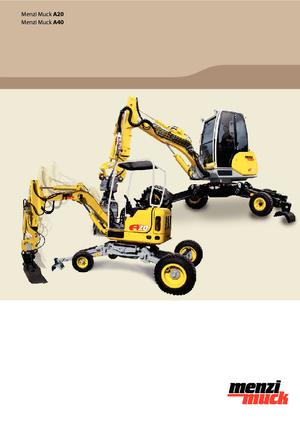 Schreitbagger Menzi A40