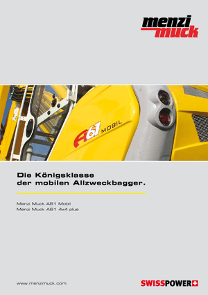 Schreitbagger Menzi A 61 Mobil