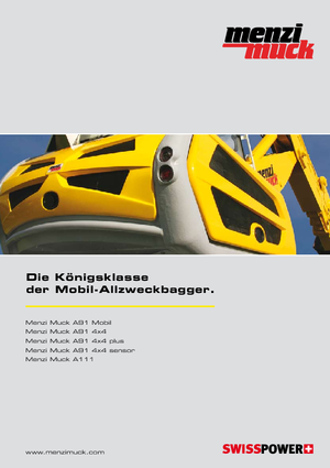 Schreitbagger Menzi A 91