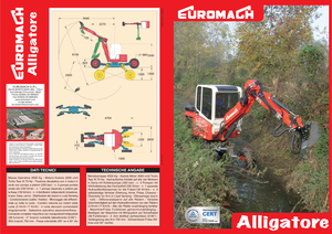 Schreitbagger EUROMACH Alligatore
