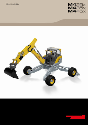 Schreitbagger Menzi M425x
