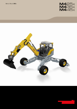 Schreitbagger Menzi M425x