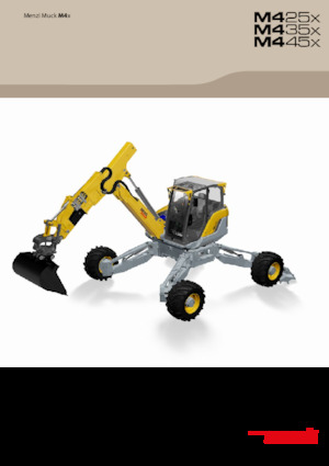 Schreitbagger Menzi M425x