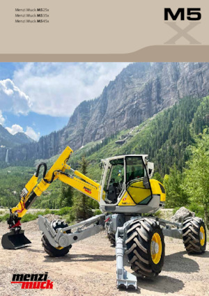 Schreitbagger Menzi M535x