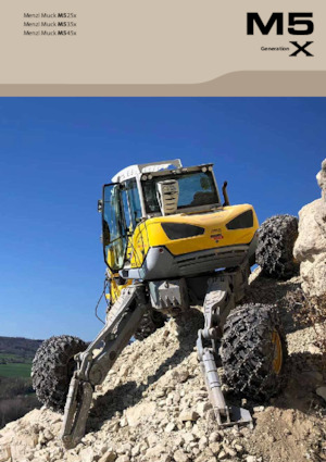 Schreitbagger Menzi M535x