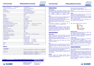 Schreitbagger Kaiser S 2 Gator 4x4