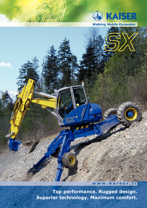 Schreitbagger Kaiser S 2 Mobil