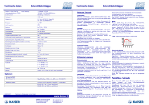 Schreitbagger Kaiser S 2 Gator 4x4