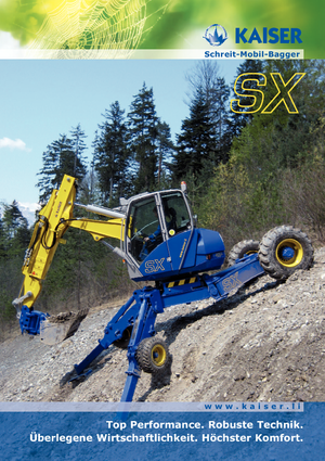 Schreitbagger Kaiser S 2 Mobil