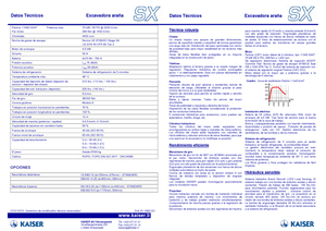 Schreitbagger Kaiser S X