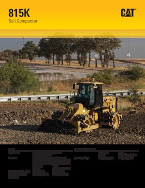Müllkompaktoren Caterpillar 815K