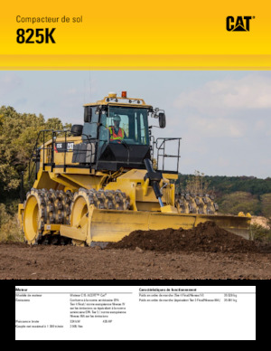 Müllkompaktoren Caterpillar 825K