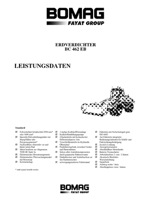 Müllkompaktoren Bomag BC 462 EB