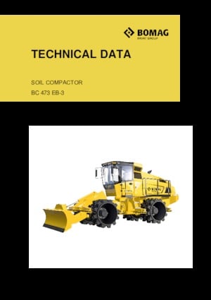 Müllkompaktoren Bomag BC 473 EB 3