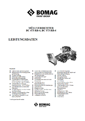 Müllkompaktoren Bomag BC 473 RB 4