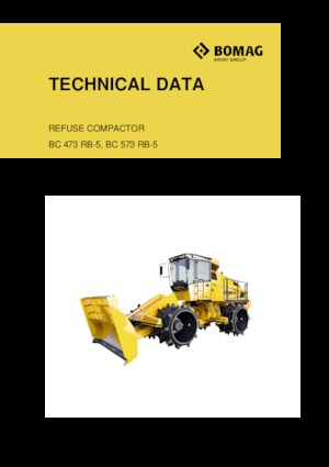 Müllkompaktoren Bomag BC 473 RB 5