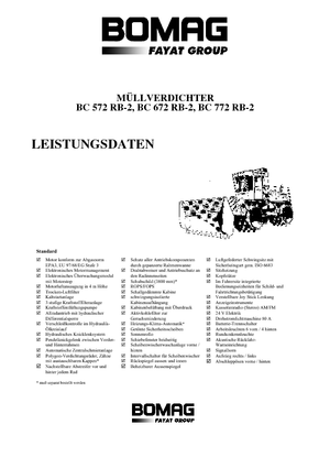 Müllkompaktoren Bomag BC 672 RB 2