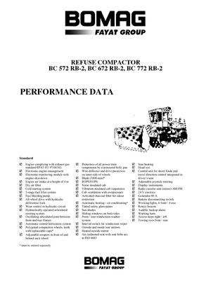 Müllkompaktoren Bomag BC 672 RB 2