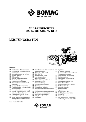 Müllkompaktoren Bomag BC 772 RB 4